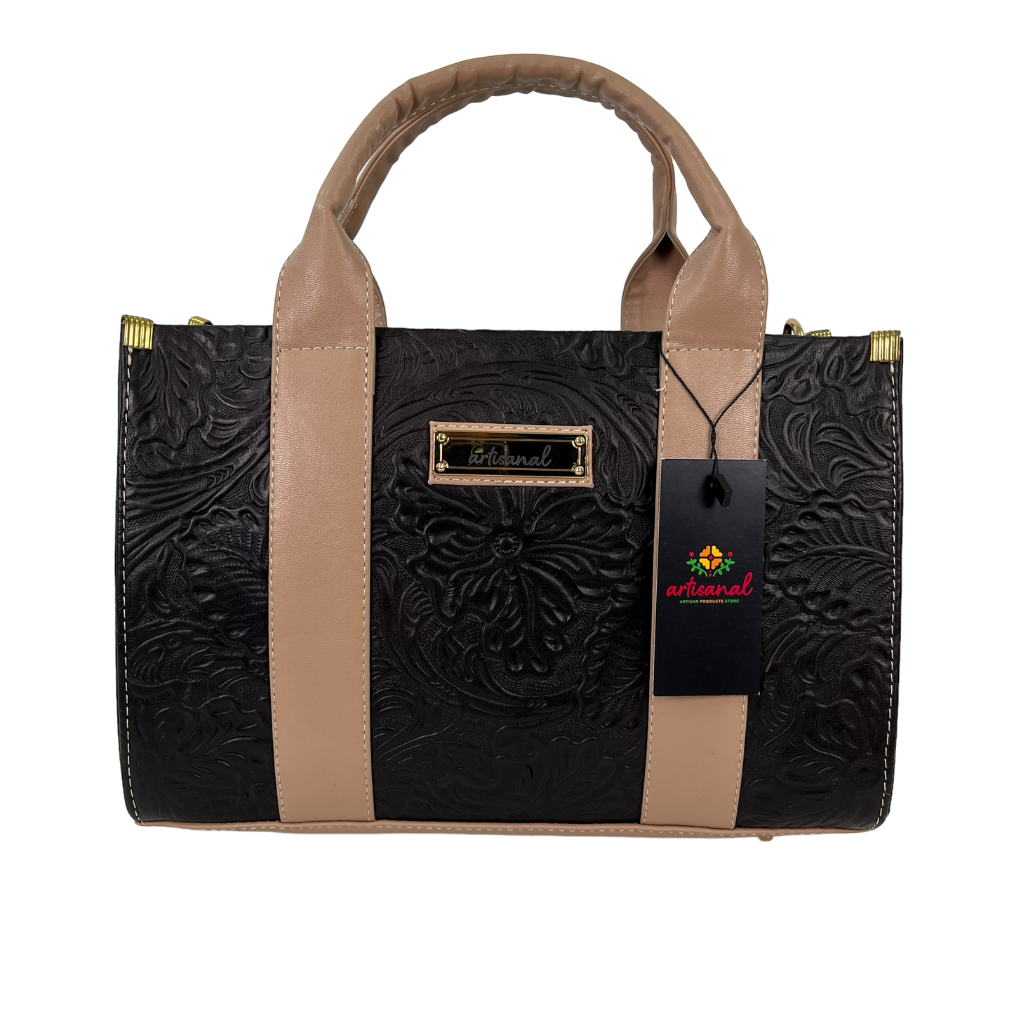 Black and Beige with Cincelado