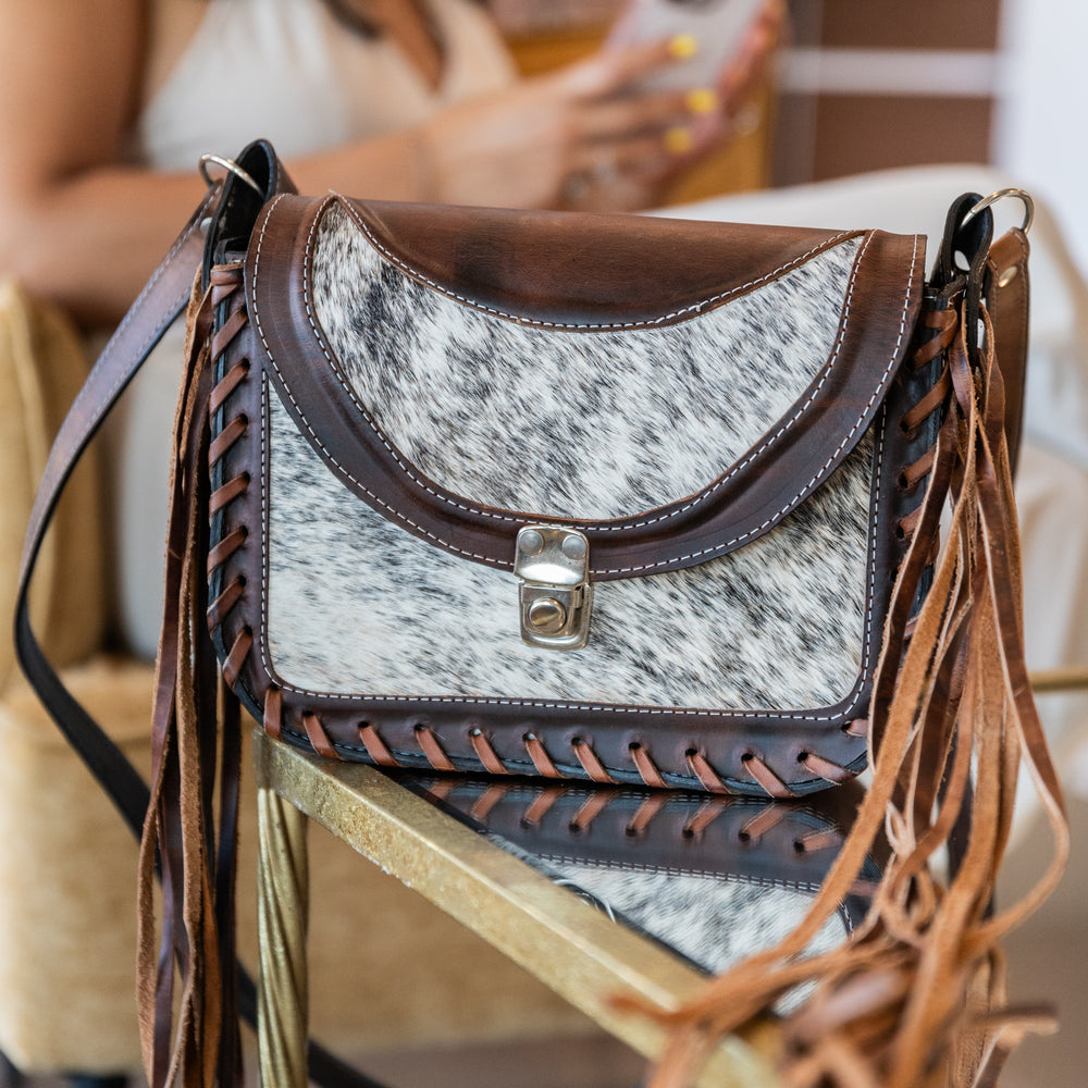 
                  
                    Western Cowhide Cross Body
                  
                
