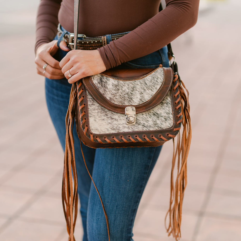 
                  
                    Western Cowhide Cross Body
                  
                