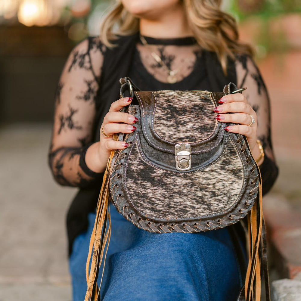 
                  
                    Western Cowhide Cross Body
                  
                